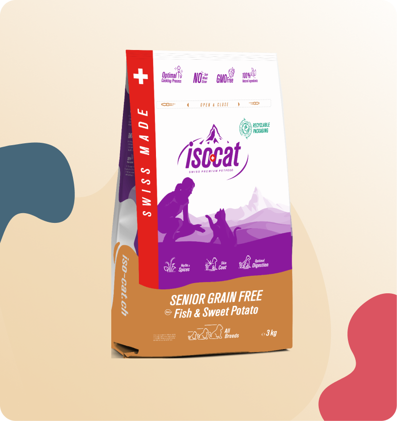 Iso-Cat Senior Grain Free Fish & Potato
