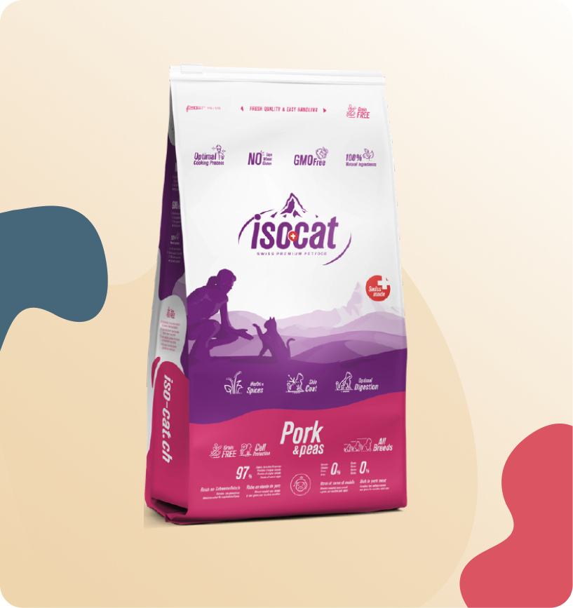 Iso-Cat Grain Free Pork & Peas All Breeds