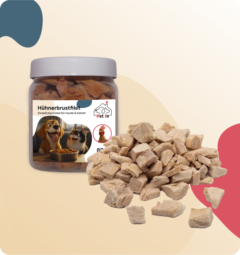 BARF SNACK | Hühnerbrustfilet gefriertrocknet