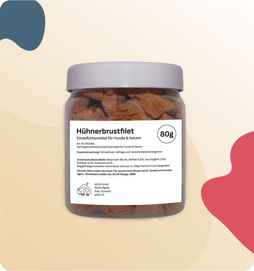 BARF SNACK | Hühnerbrustfilet gefriertrocknet