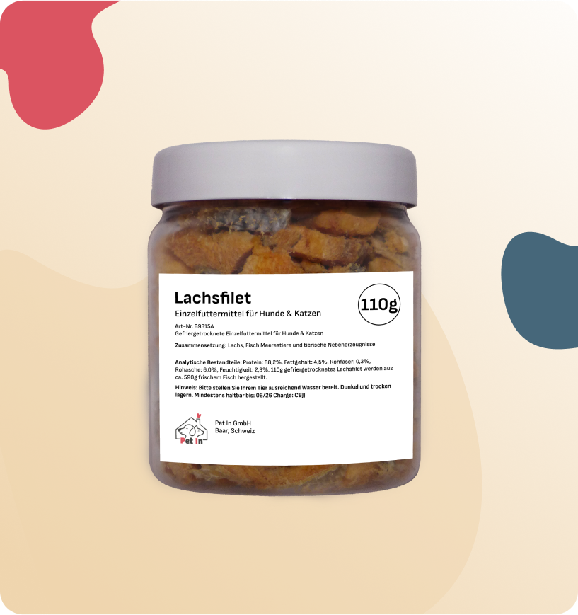 BARF SNACK | Lachsfilet gefriergetrocknet