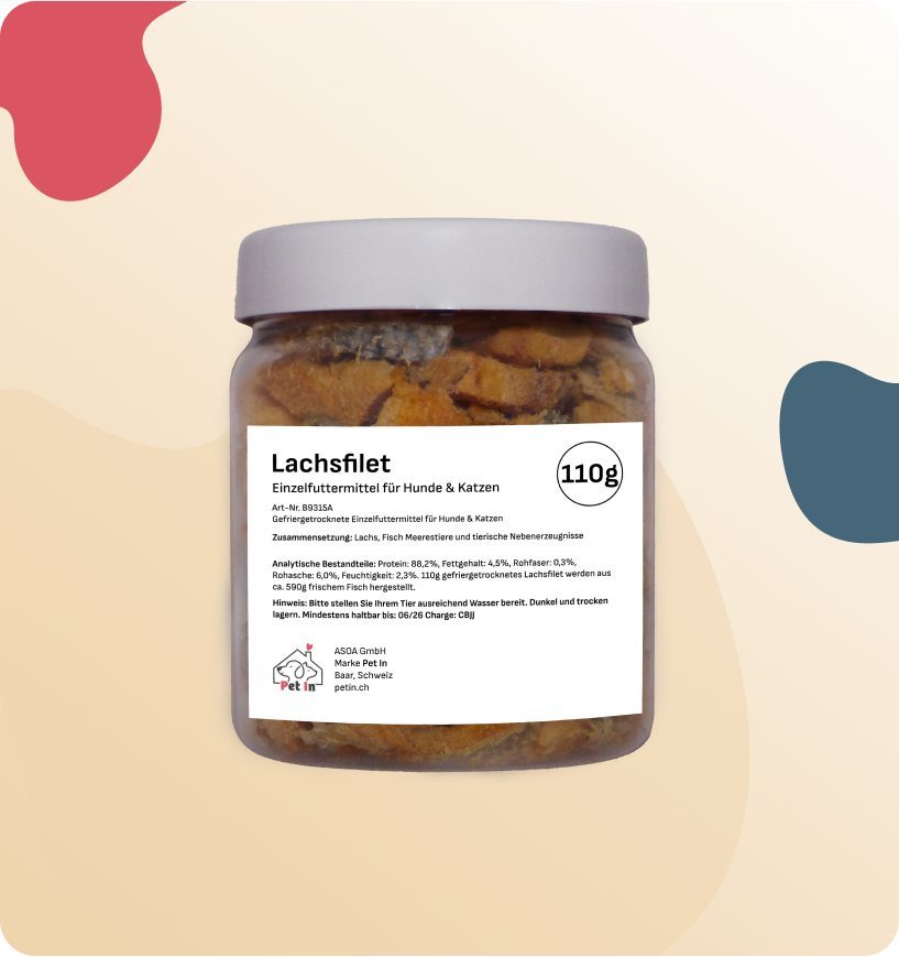 BARF SNACK | Lachsfilet gefriergetrocknet