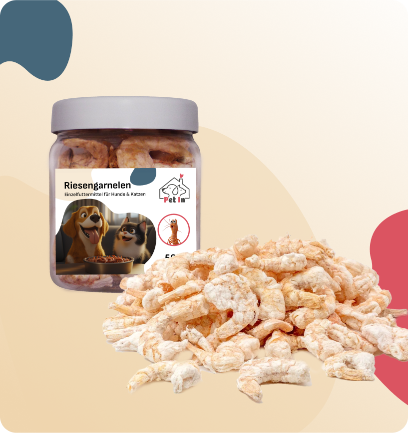 BARF SNACK | Riesengarnelen gefriergetrocknet