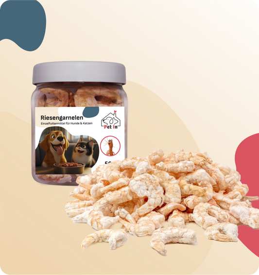 BARF SNACK | Riesengarnelen gefriergetrocknet