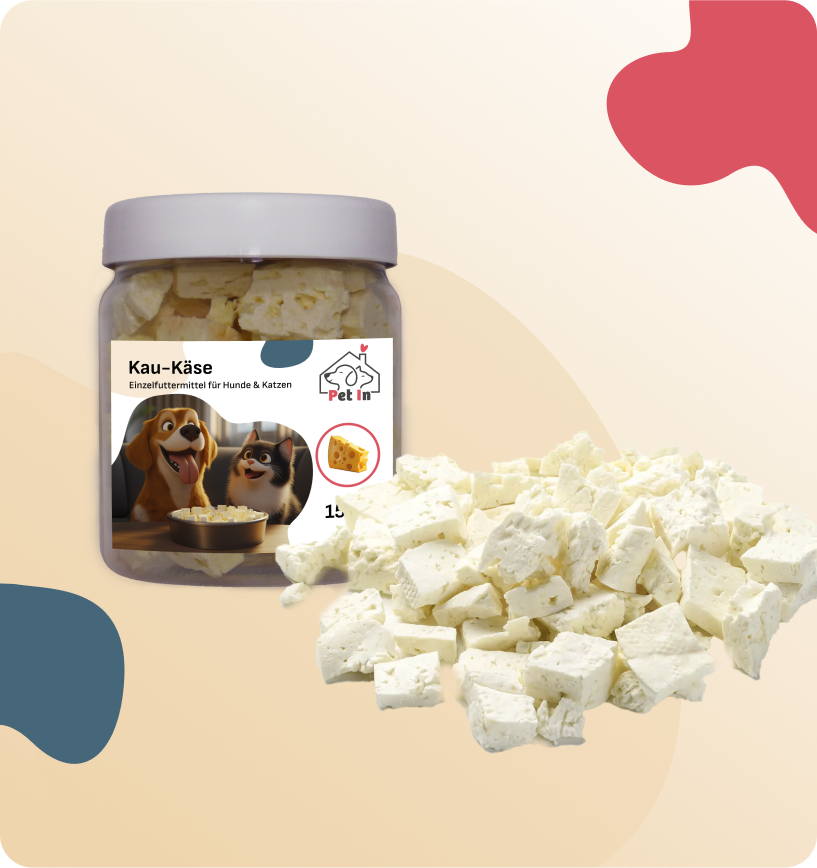 BARF SNACK | Kau-Käse gefriergetrocknet
