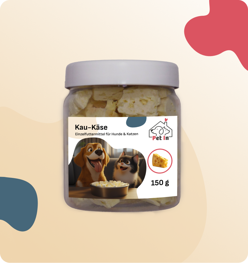 BARF SNACK | Kau-Käse gefriergetrocknet