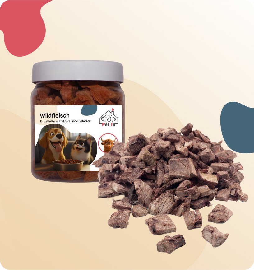 BARF SNACK | Wildfleisch gefriergetrocknet