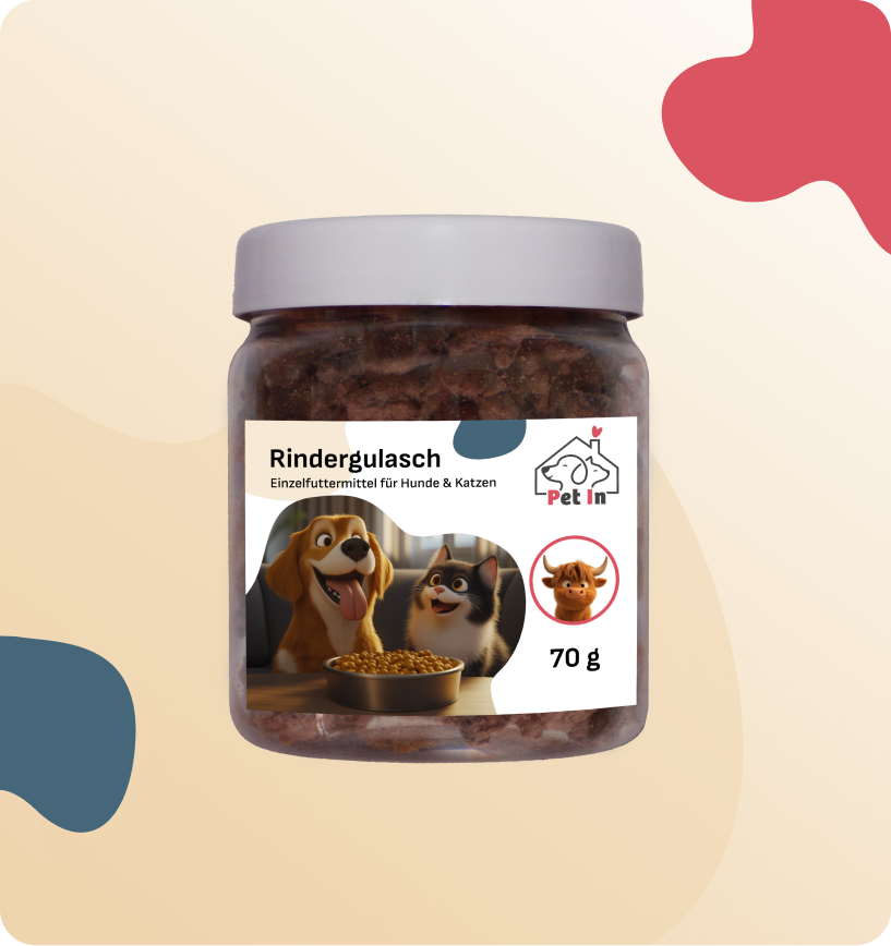 BARF SNACK | Rindergulasch gefriergetrocknet
