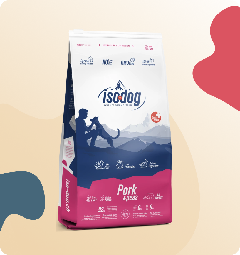Iso-Dog ADULT GRAIN FREE Pork & Peas All Breeds