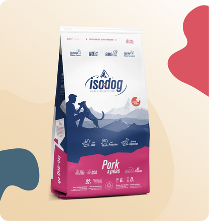 Iso-Dog ADULT GRAIN FREE Pork & Peas All Breeds
