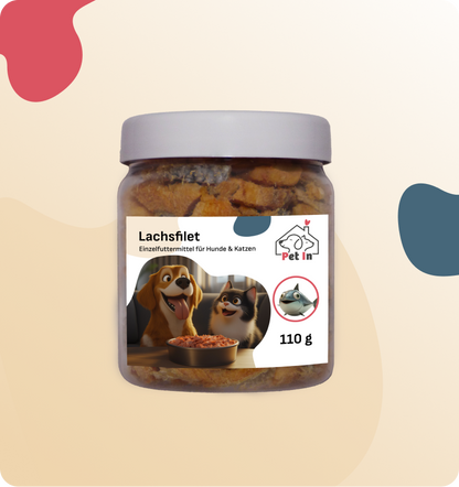 BARF SNACK | Lachsfilet gefriergetrocknet