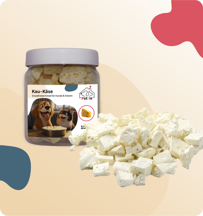 BARF SNACK | Kau-Käse gefriergetrocknet