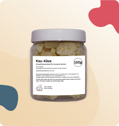 BARF SNACK | Kau-Käse gefriergetrocknet