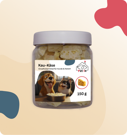 BARF SNACK | Kau-Käse gefriergetrocknet
