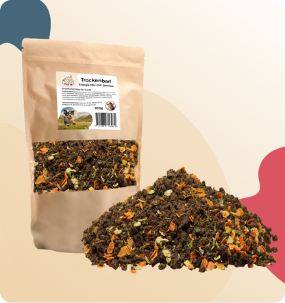 TROCKENBARF | Energie Mix 100% Fleisch und Gemüse